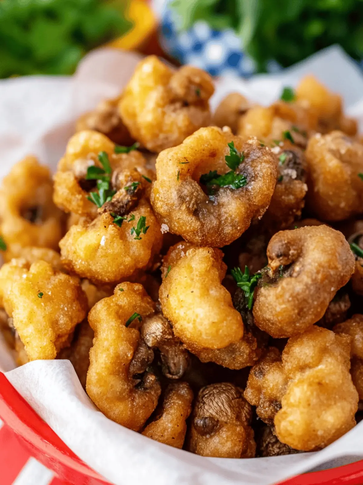 Beer Battered Mushrooms
