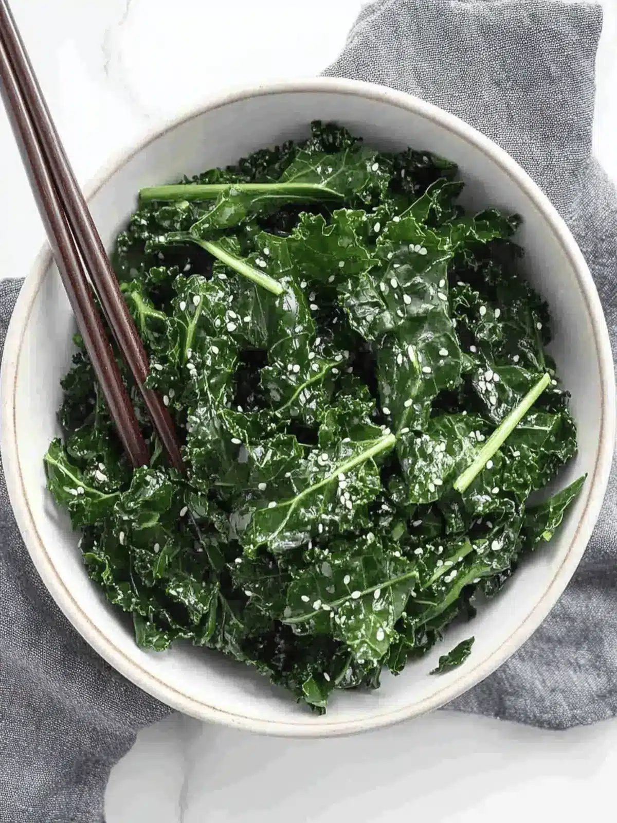 Sesame Kale