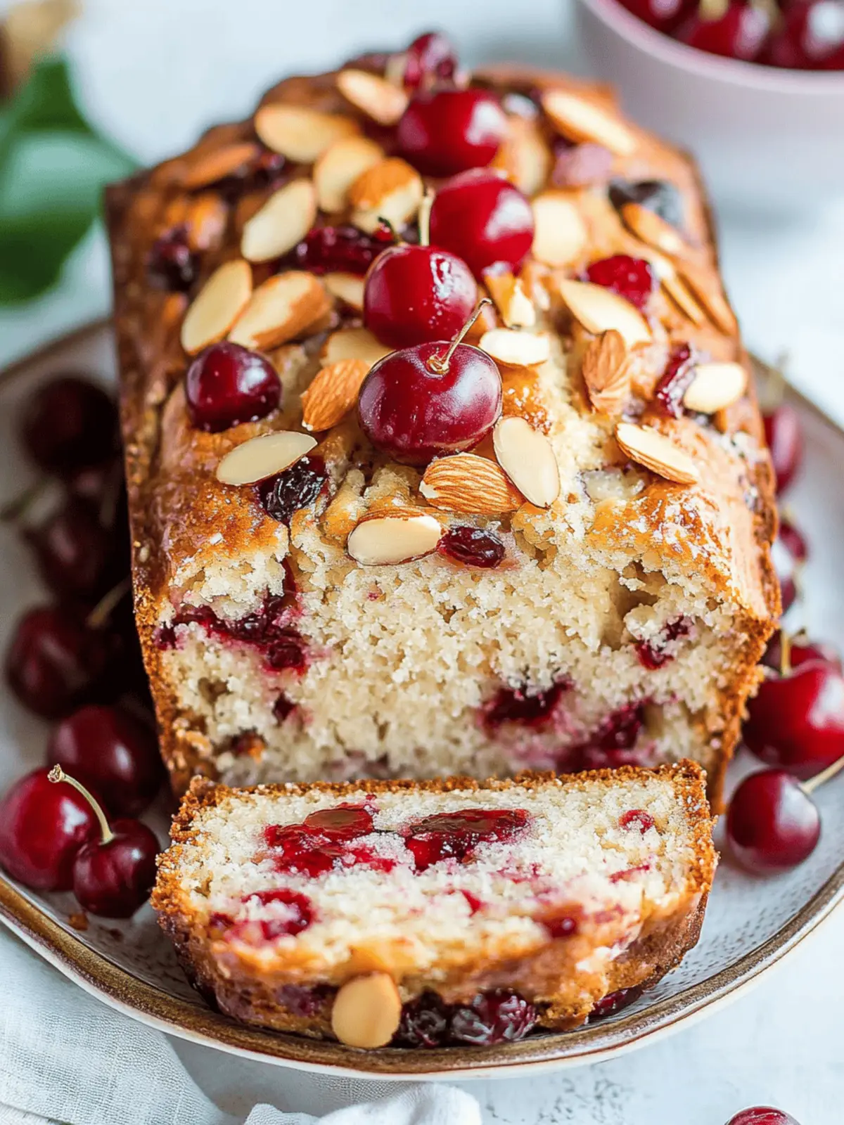 Almond Cherry Bread