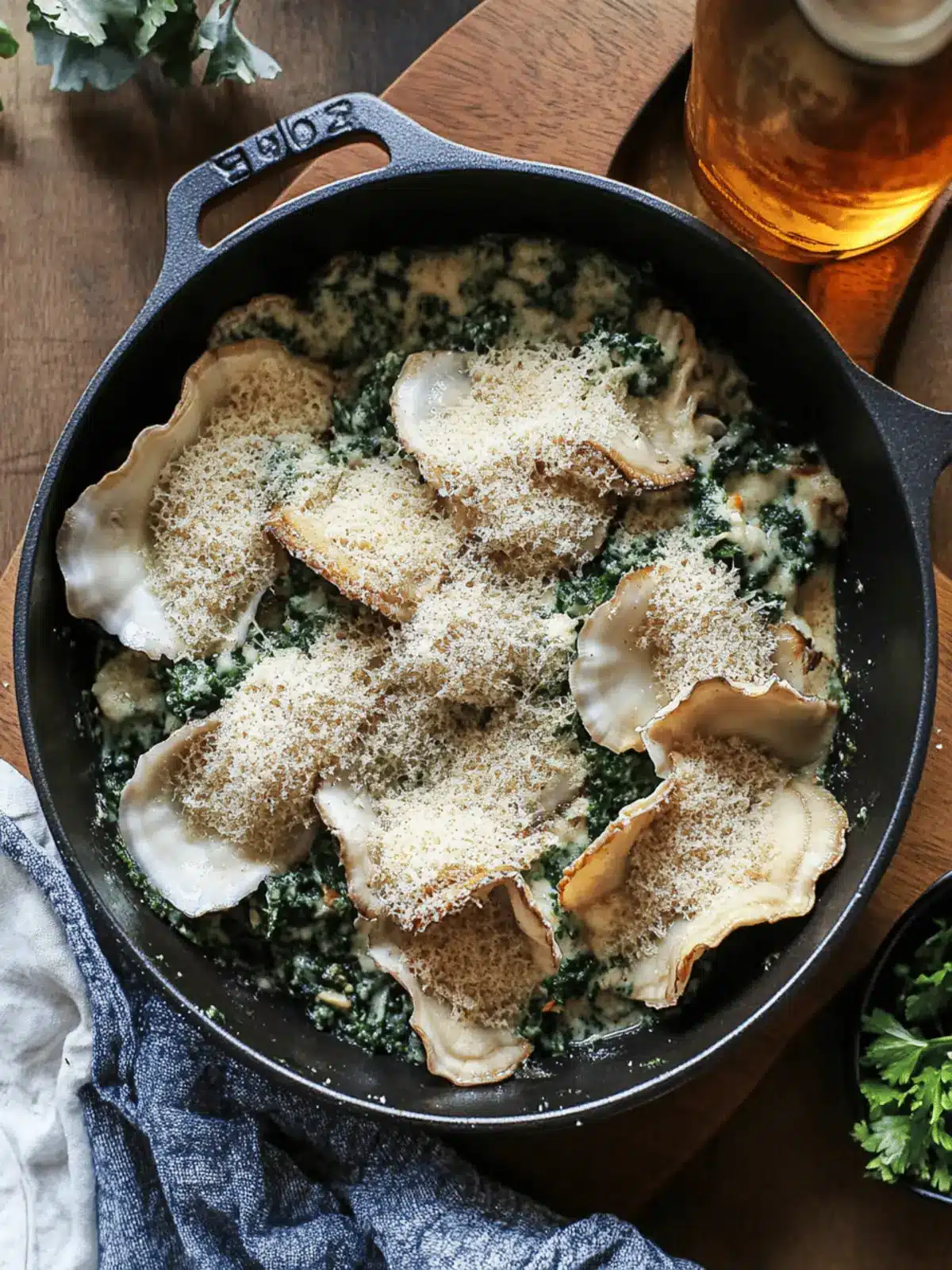 Delicious Oyster Mushrooms Rockefeller You’ll Want to Share 4 Oyster Mushrooms Rockefeller