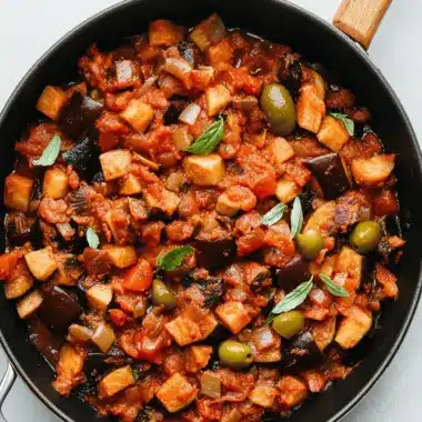 Eggplant Puttanesca