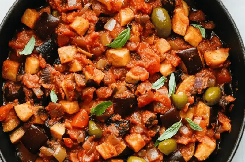 Eggplant Puttanesca