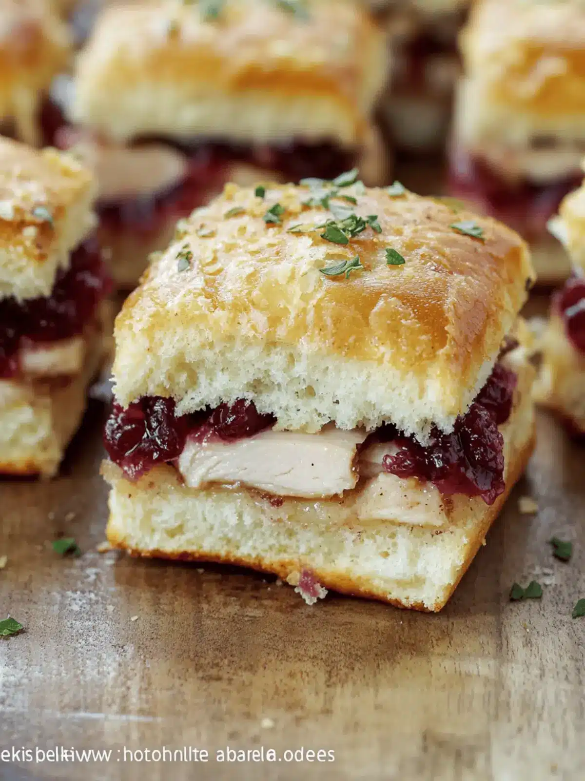 Irresistible Turkey Cranberry Sliders for Cozy Gatherings 4 Turkey Cranberry Sliders