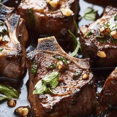 Garlic Butter Lamb Chops