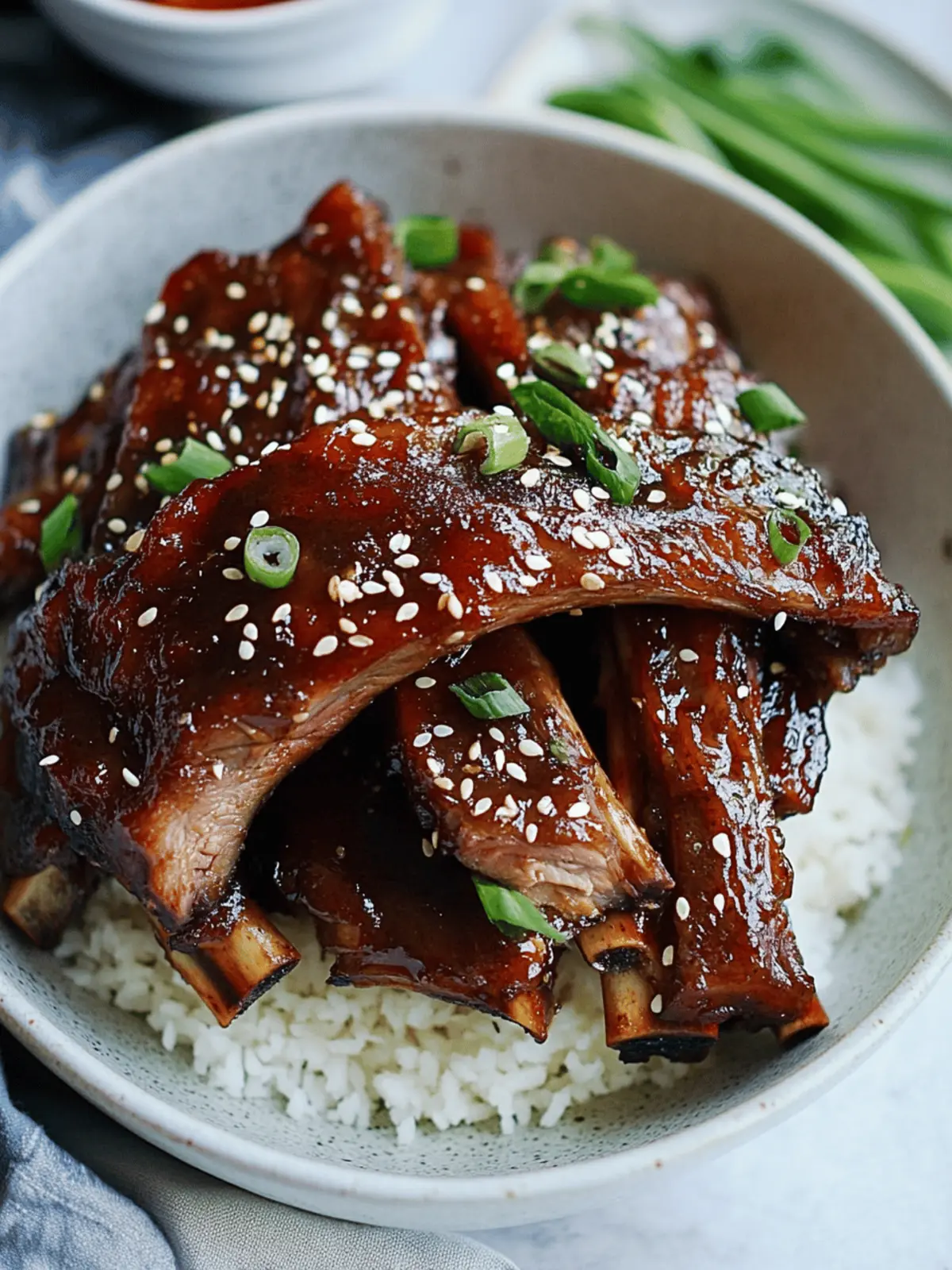 Sticky Asian Pork Ribs