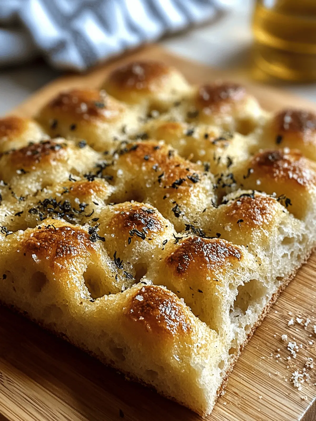 Garlic Parmesan Focaccia