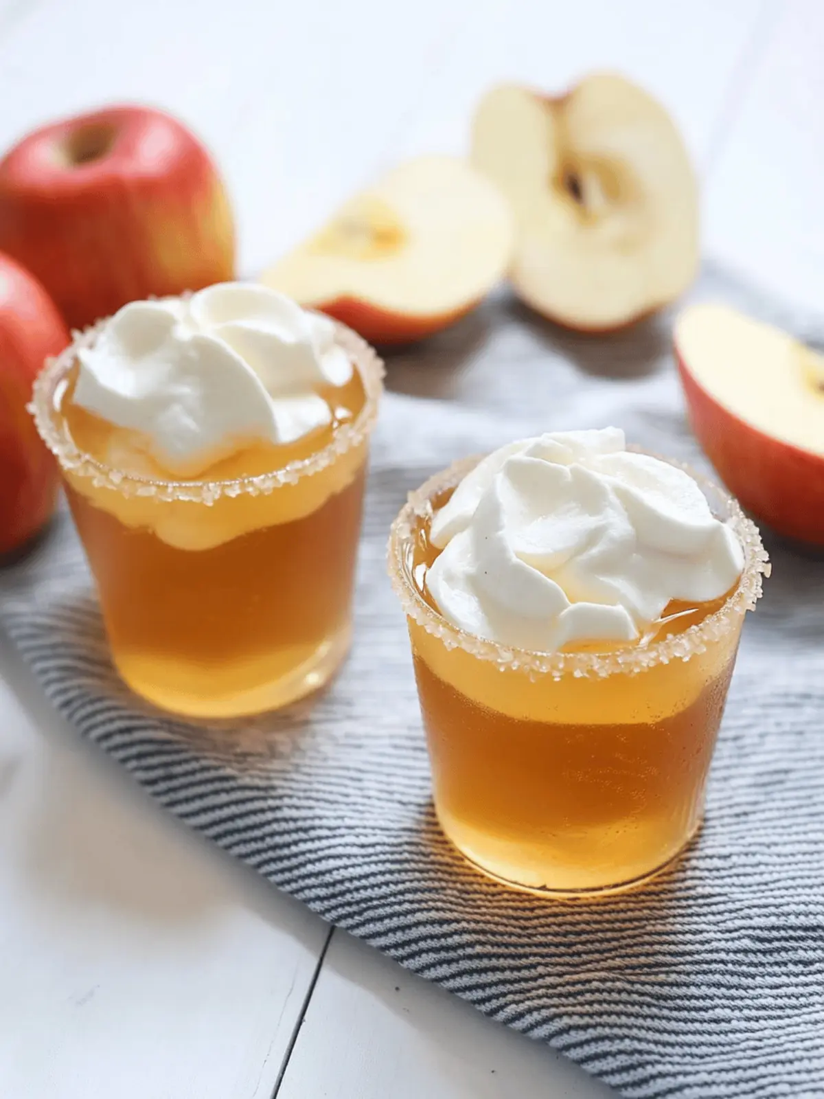 Apple Cider Jello Shots