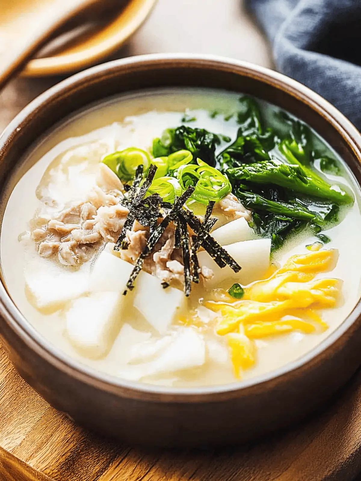 Warm Up with Authentic Korean Rice Cake Soup Delight 4 Korean Rice Cake Soup