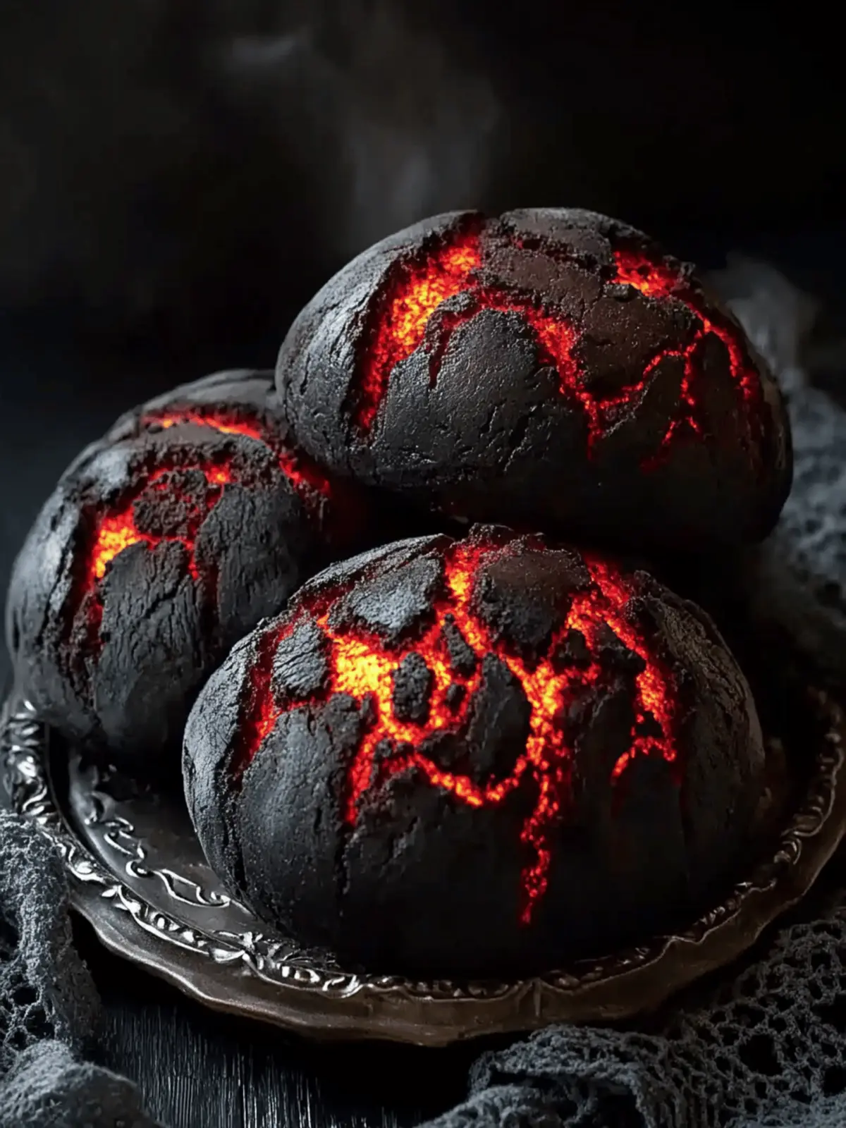 Halloween Brimstone Bread