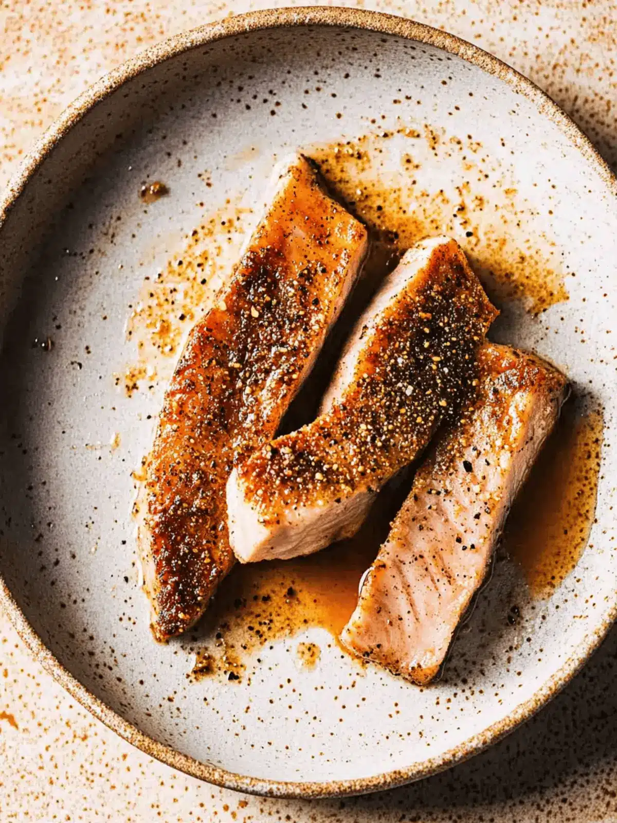 Blackened Ahi Tuna Steaks