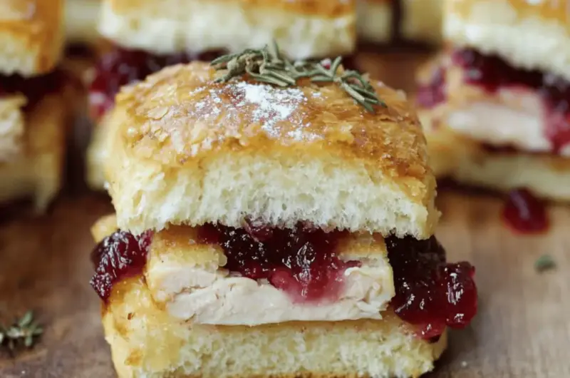 Irresistible Turkey Cranberry Sliders for Cozy Gatherings 1 Turkey Cranberry Sliders