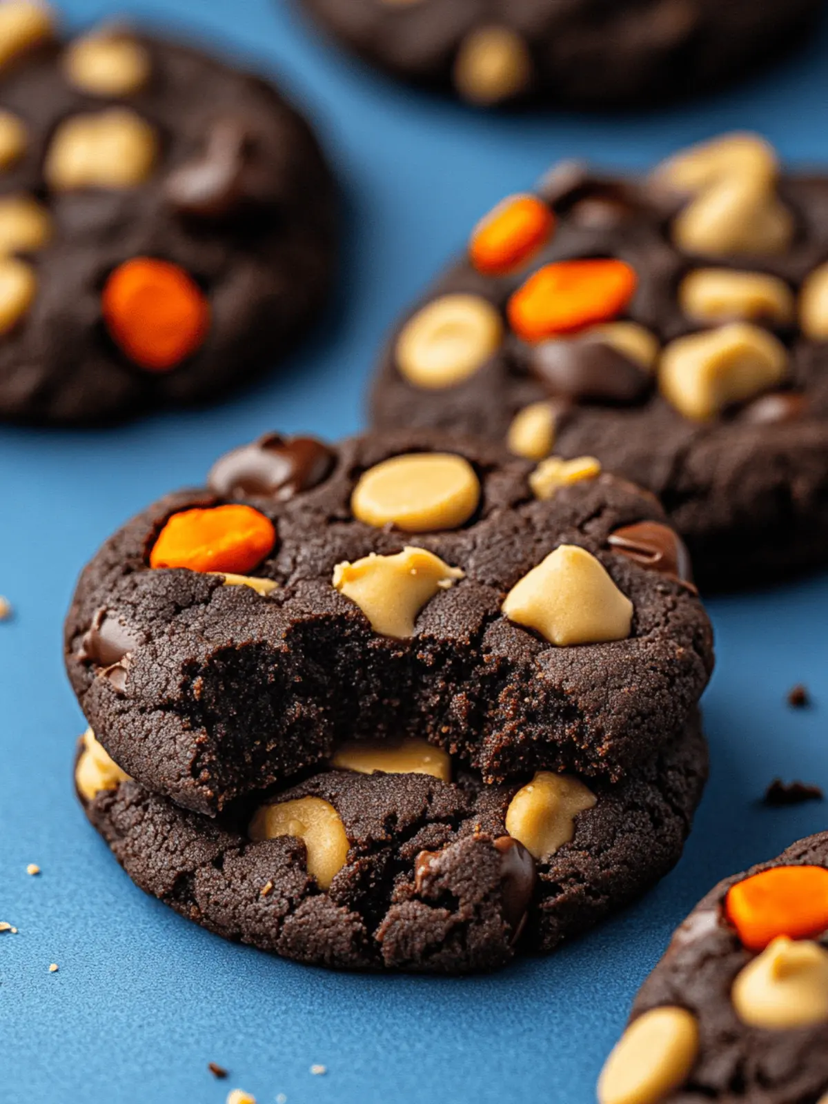 Chocolate Peanut Butter Cookies