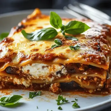 Eggplant Lasagna with Ricotta