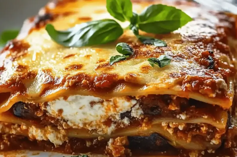 Eggplant Lasagna with Ricotta