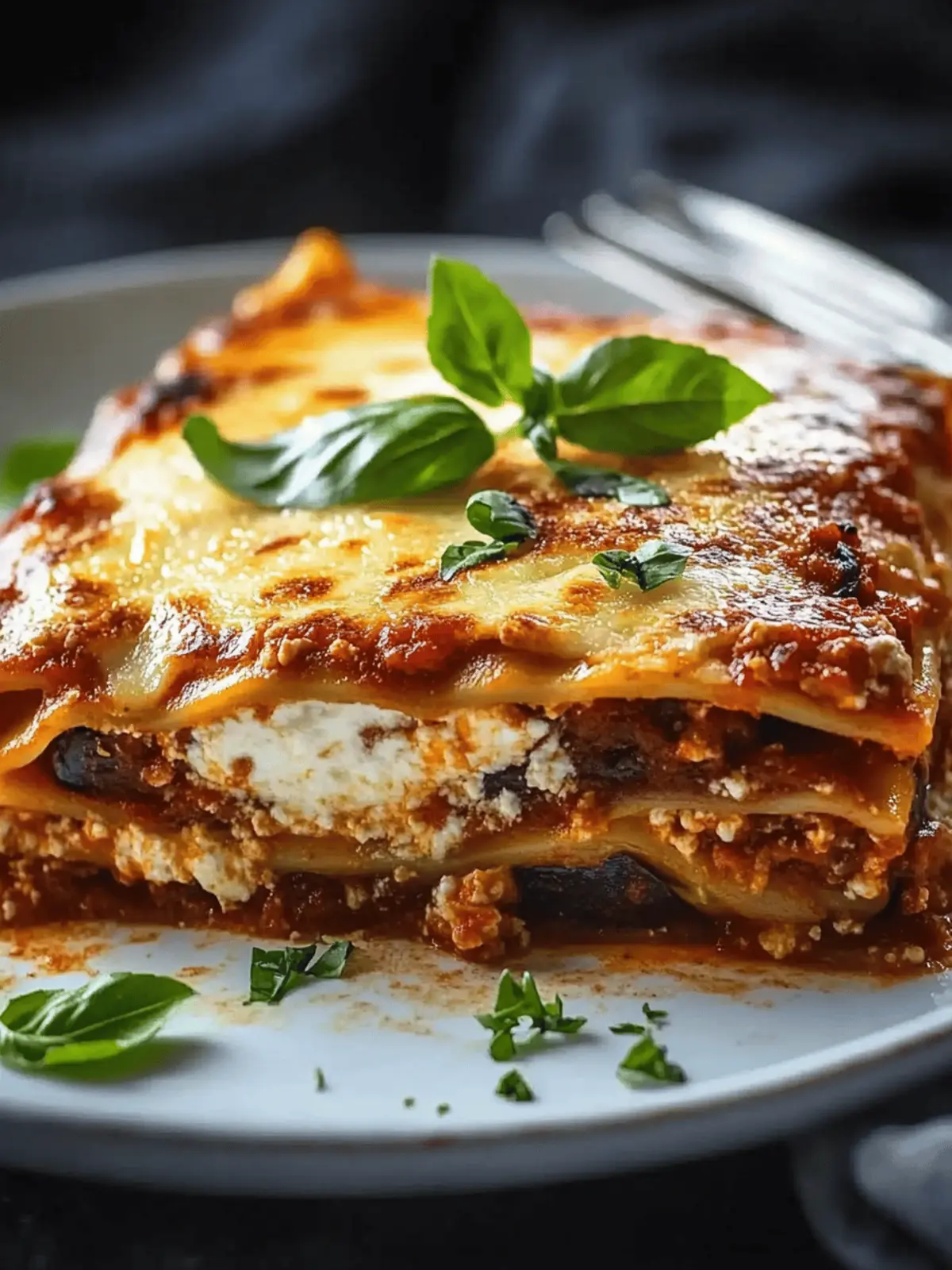Eggplant Lasagna with Ricotta