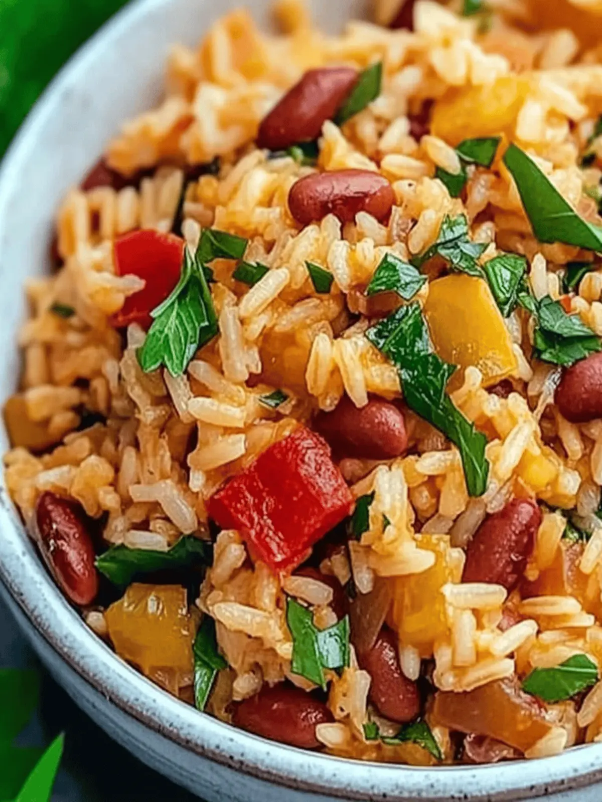 Mediterranean Rice and Beans