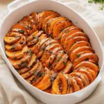 Baked Miso Sweet Potato Slices