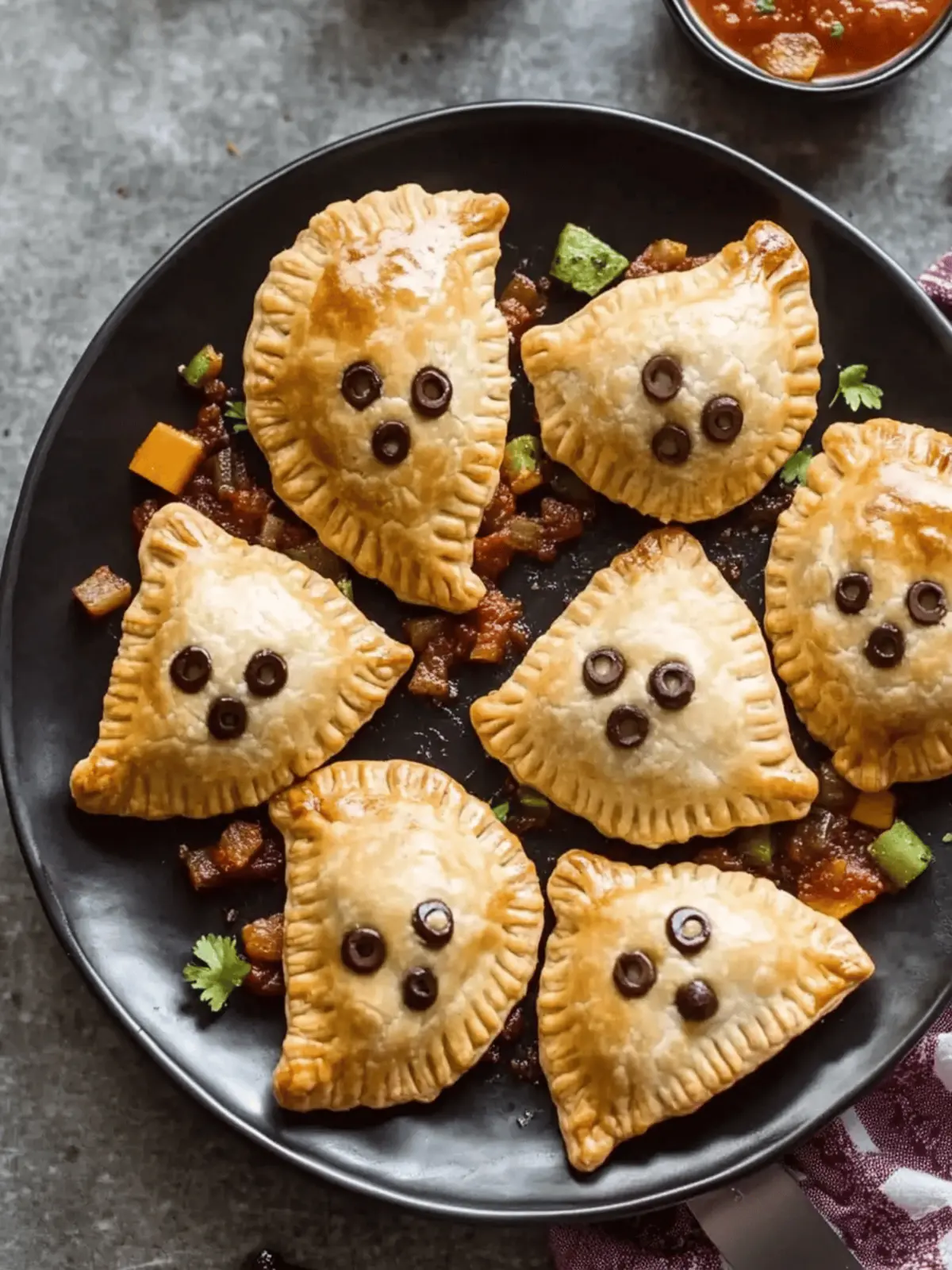 Ghost Taco Hand Pies