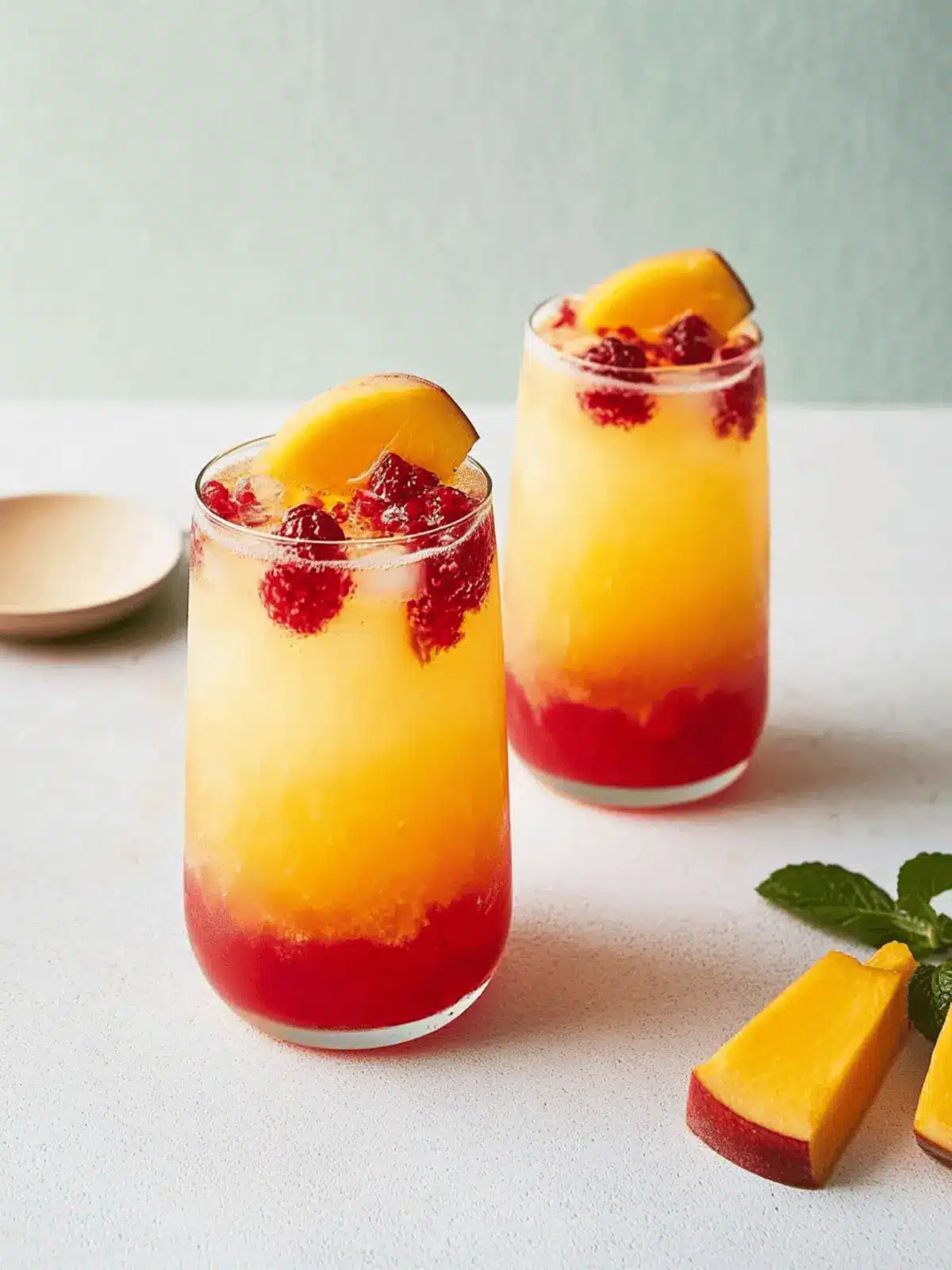 Zesty Mango Hibiscus Iced Tea for Ultimate Refreshment 3 Mango Hibiscus Iced Tea