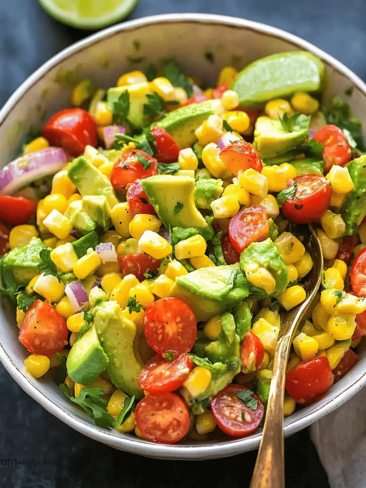 Avocado Corn Salad