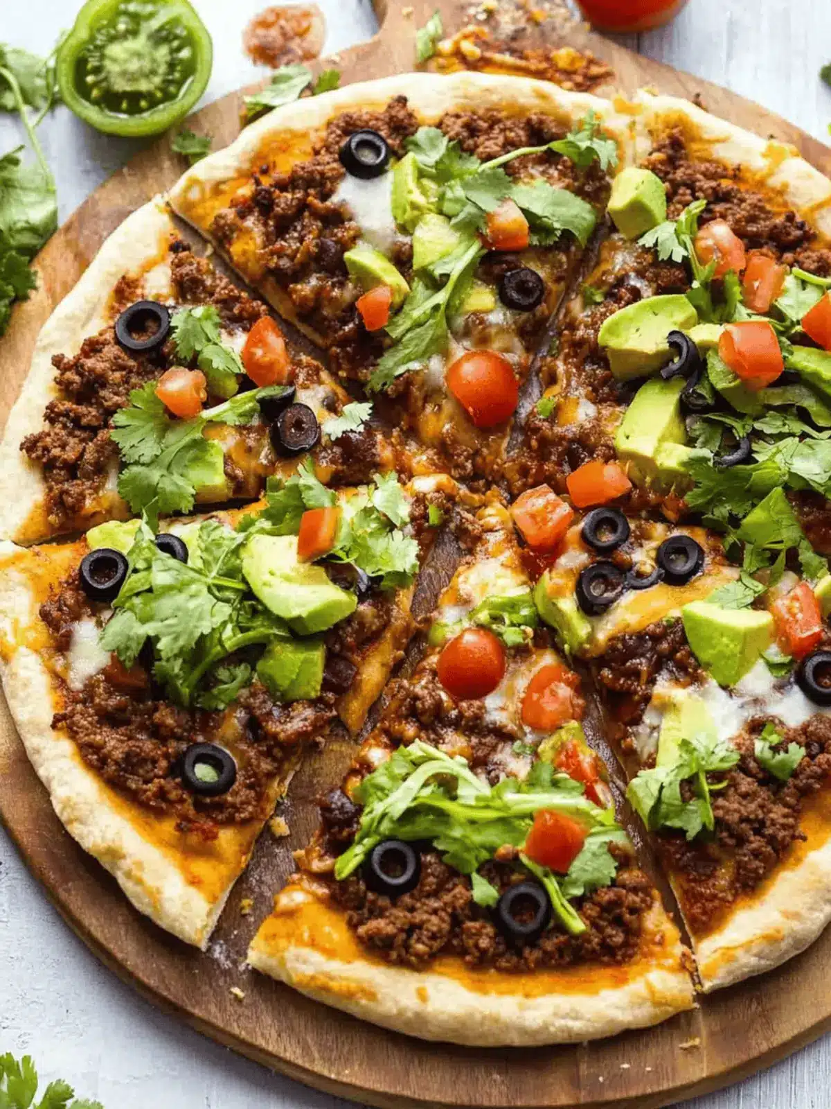 Taco Pizza: A Flavor-Packed Twist on Your Pizza Night! 3 Taco Pizza