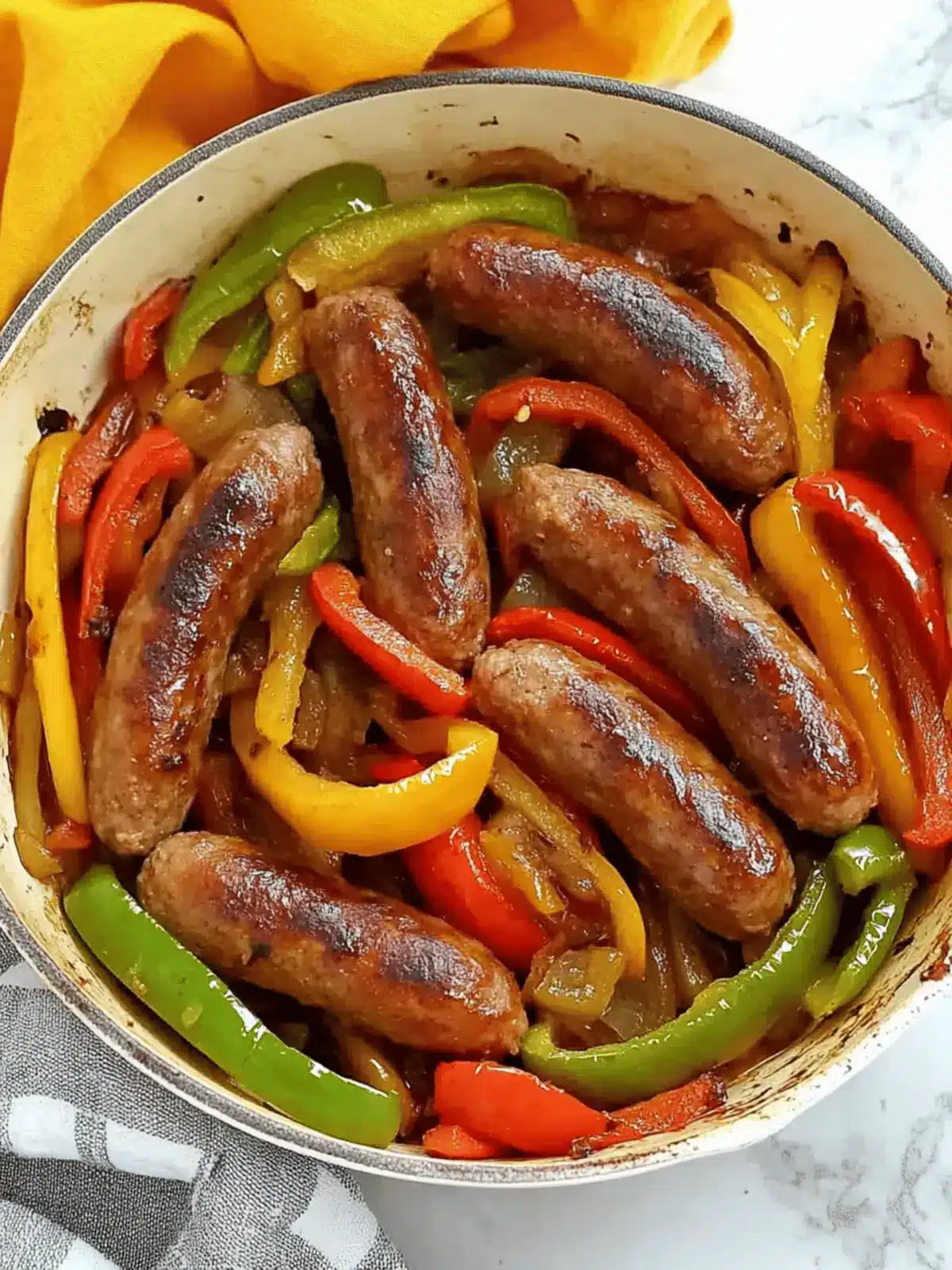 Italian Sausage and Peppers: A Flavor-Packed Comfort Meal 2 Italian Sausage and Peppers
