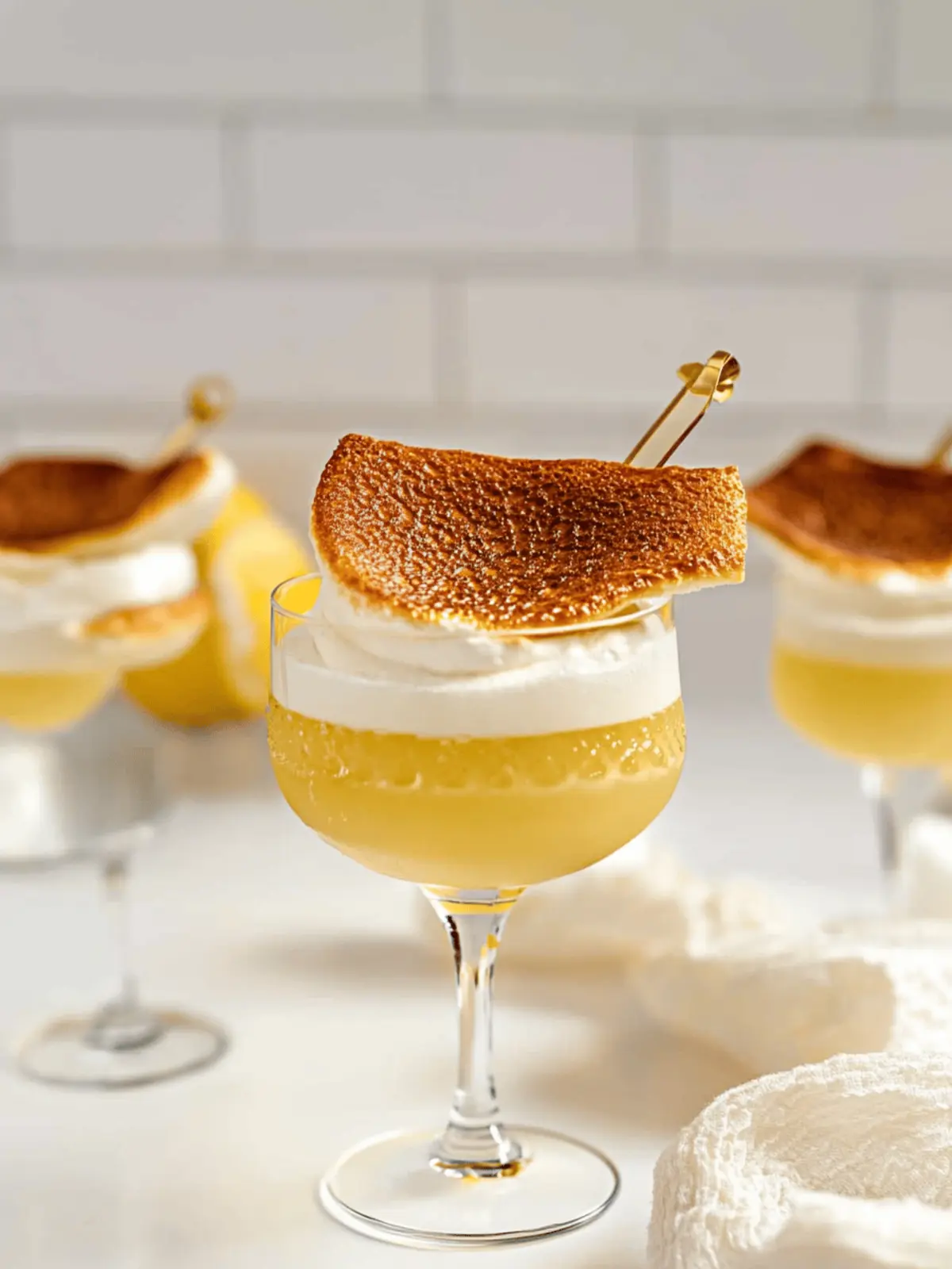 Lemon Meringue Martini