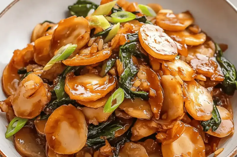 Stir-Fried Shanghai Rice Cakes