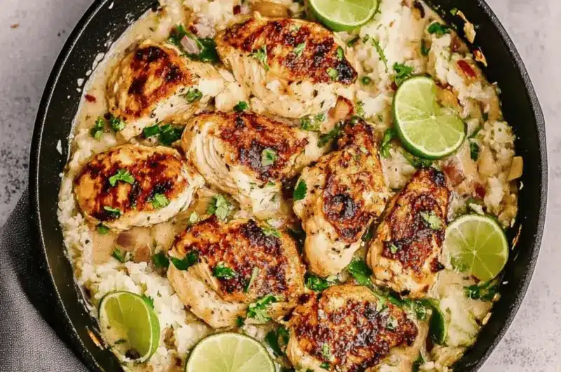 Coconut Lime Chicken Skillet