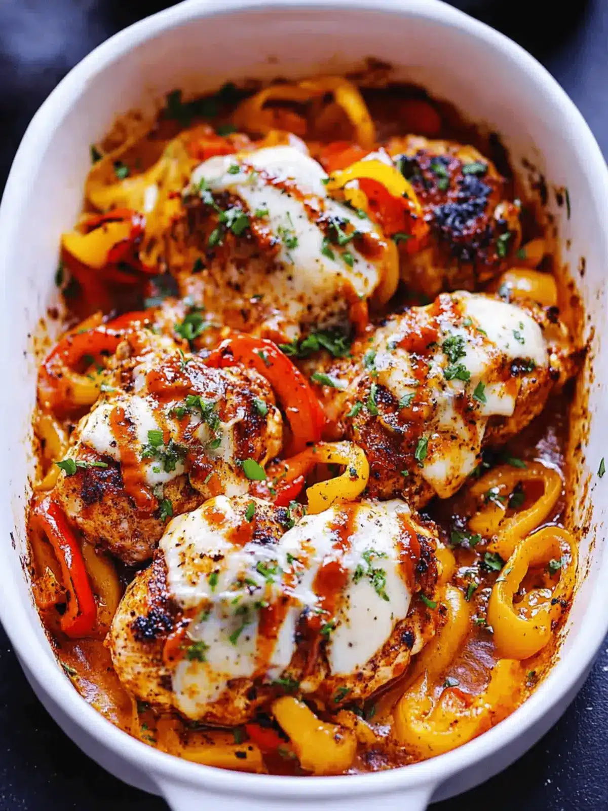 Cajun Chicken with Bell Peppers
