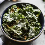 Garlic and Parmesan Kale Chips