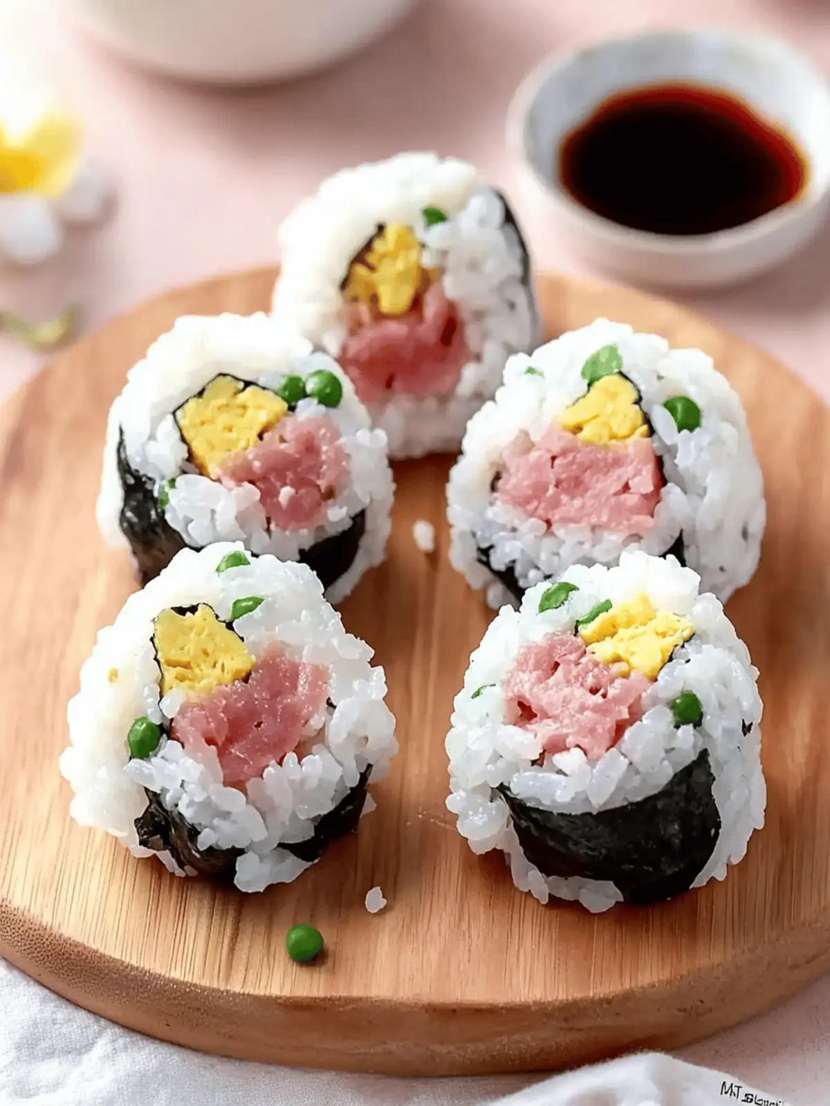 Savory Spam Onigiri Rice Balls: Your New Favorite Lunch Delight 3 Spam Onigiri Rice Ball