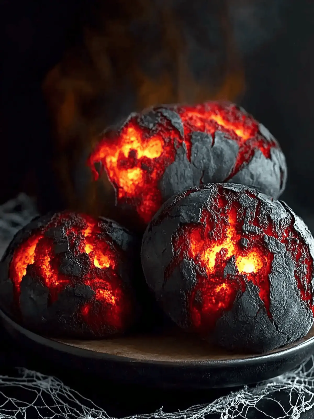 Halloween Brimstone Bread