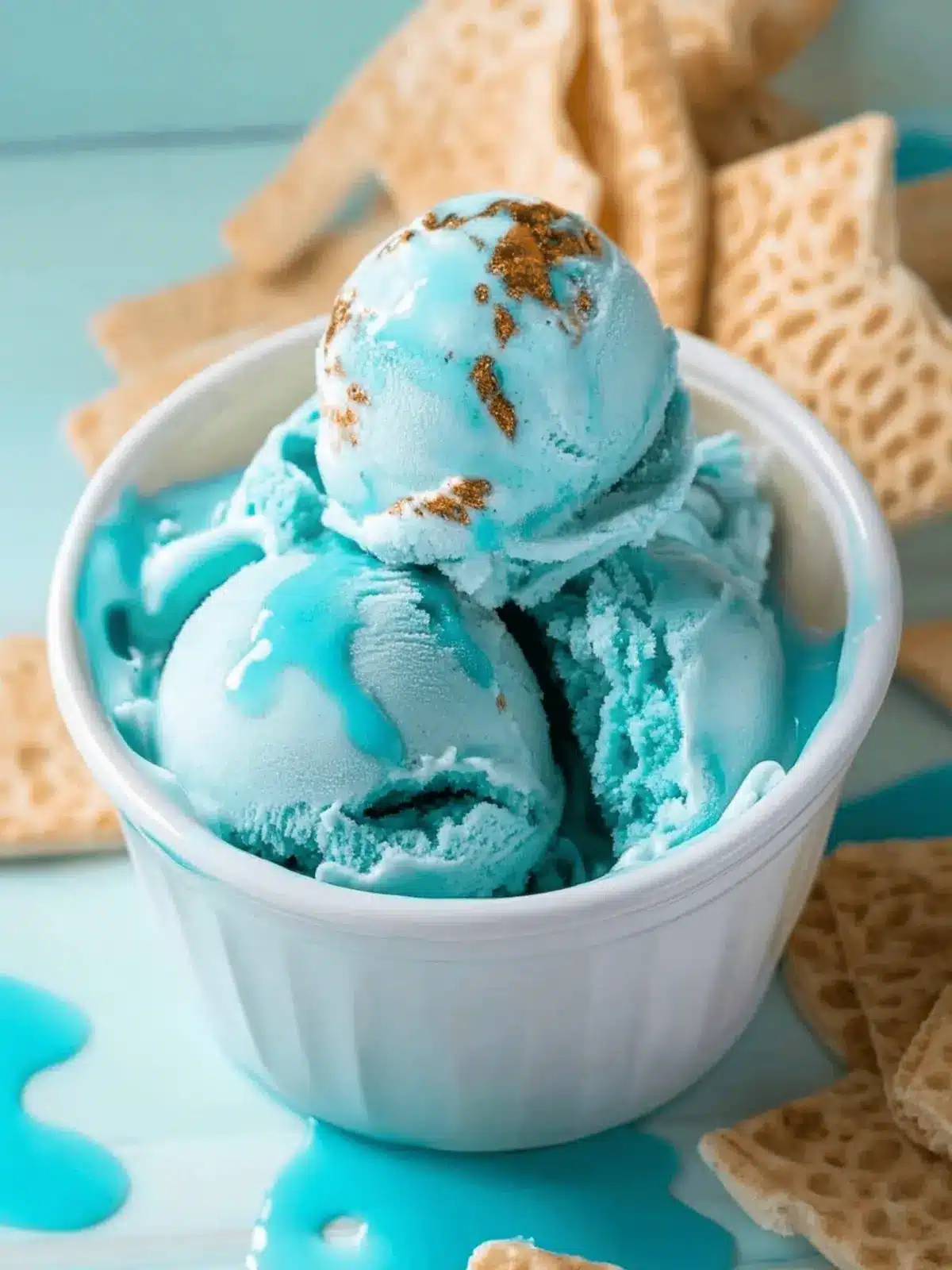 Shark Frenzy Ice Cream