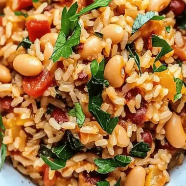 Mediterranean Rice and Beans
