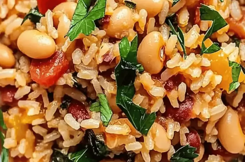 Mediterranean Rice and Beans