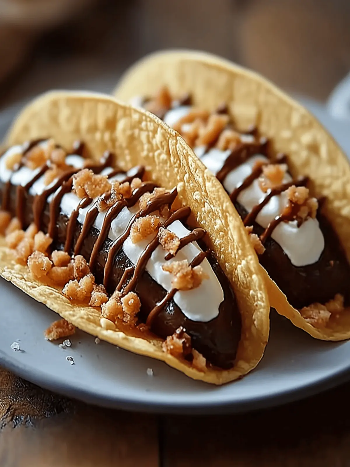 Homemade Choco Tacos