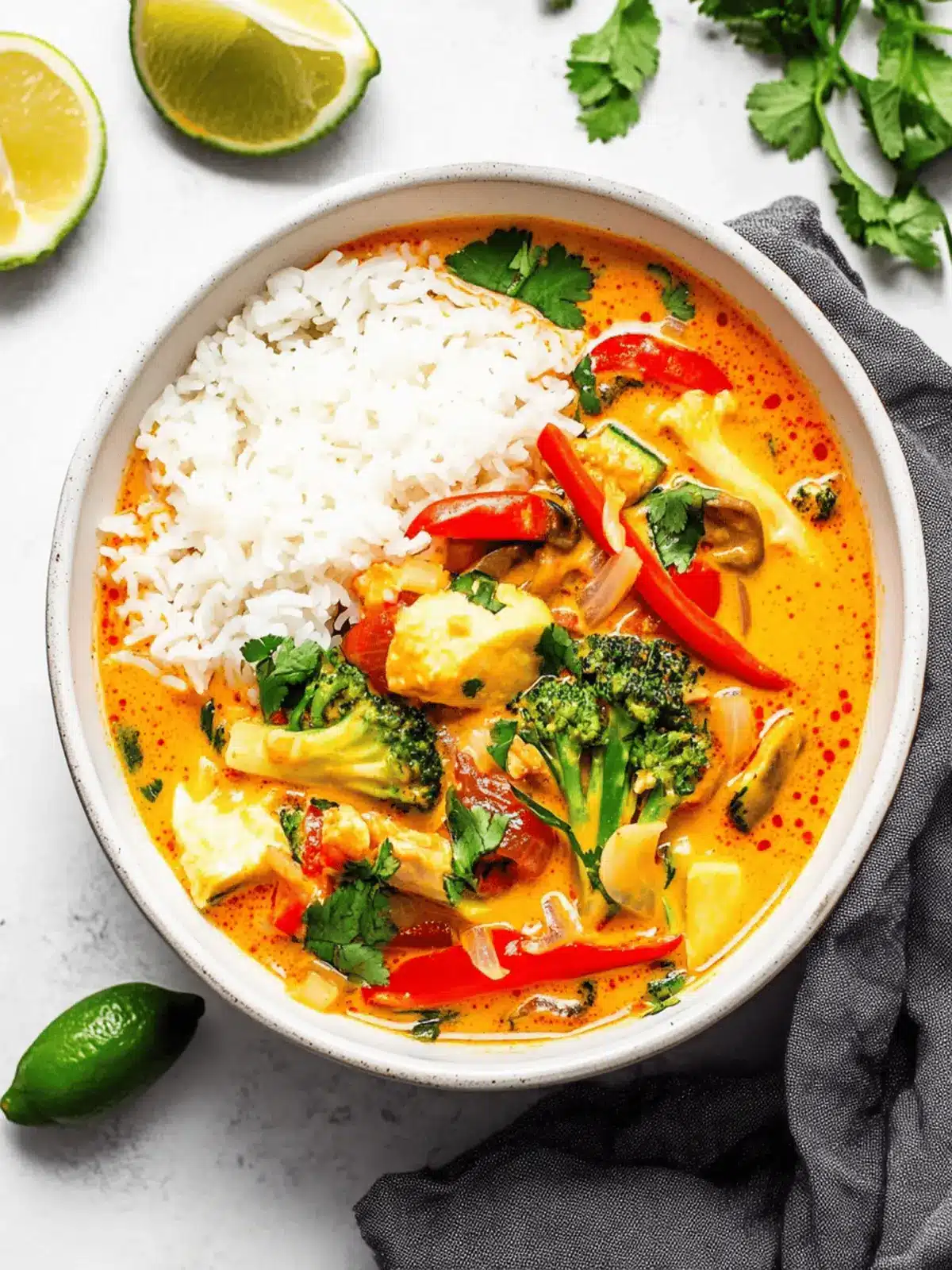 Vegan Thai Red Curry