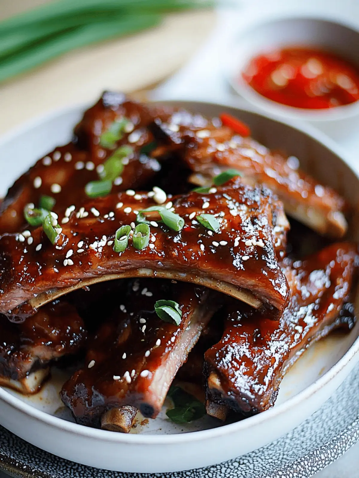 Sticky Asian Pork Ribs