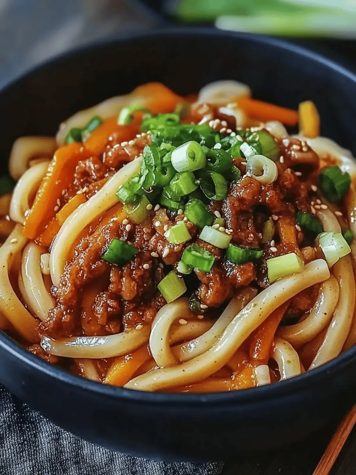 Bulgogi Pork Udon