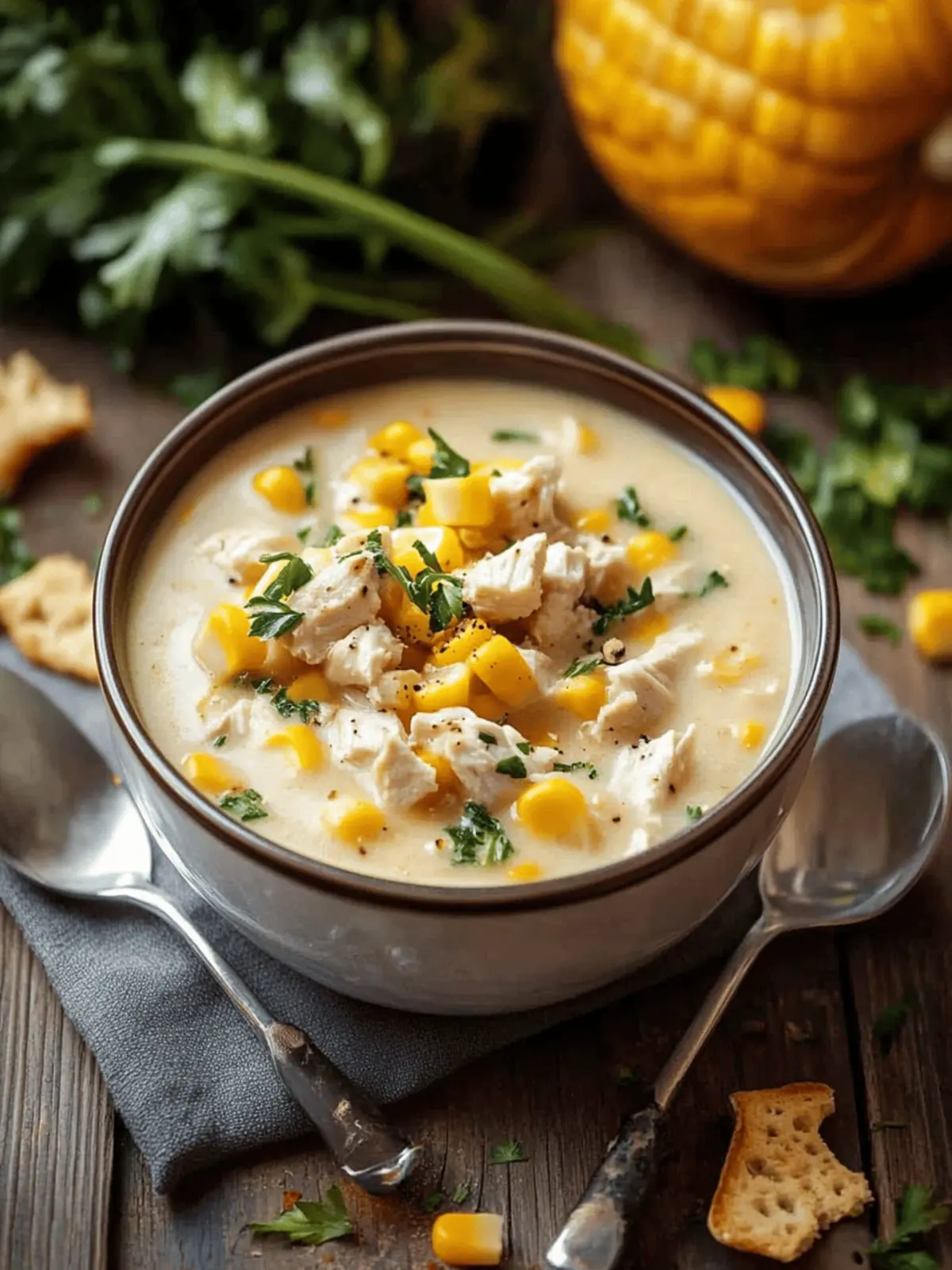 Chicken and Corn Chowder