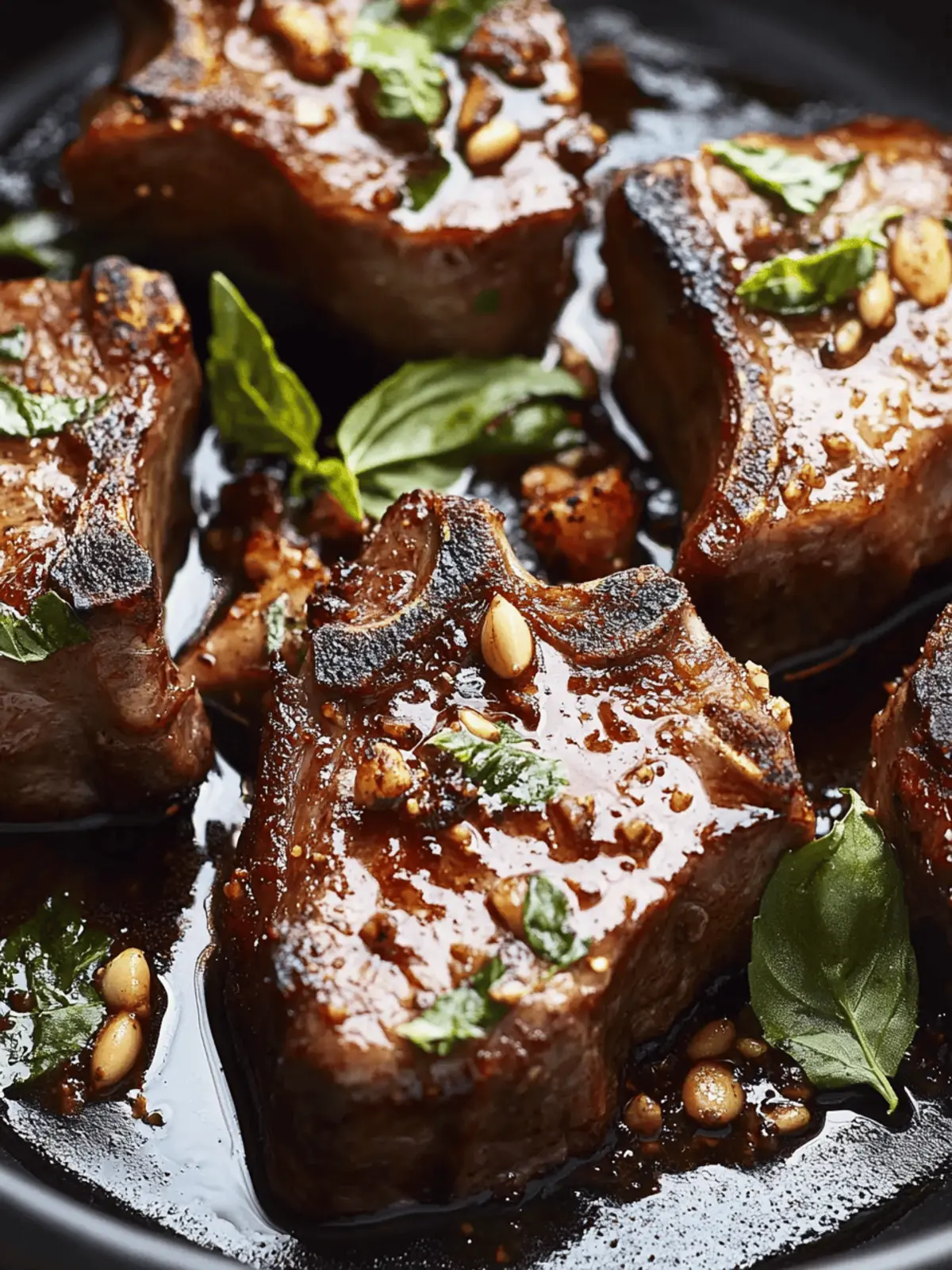 Savor Garlic Butter Lamb Chops: A Flavor Explosion! 2 Garlic Butter Lamb Chops
