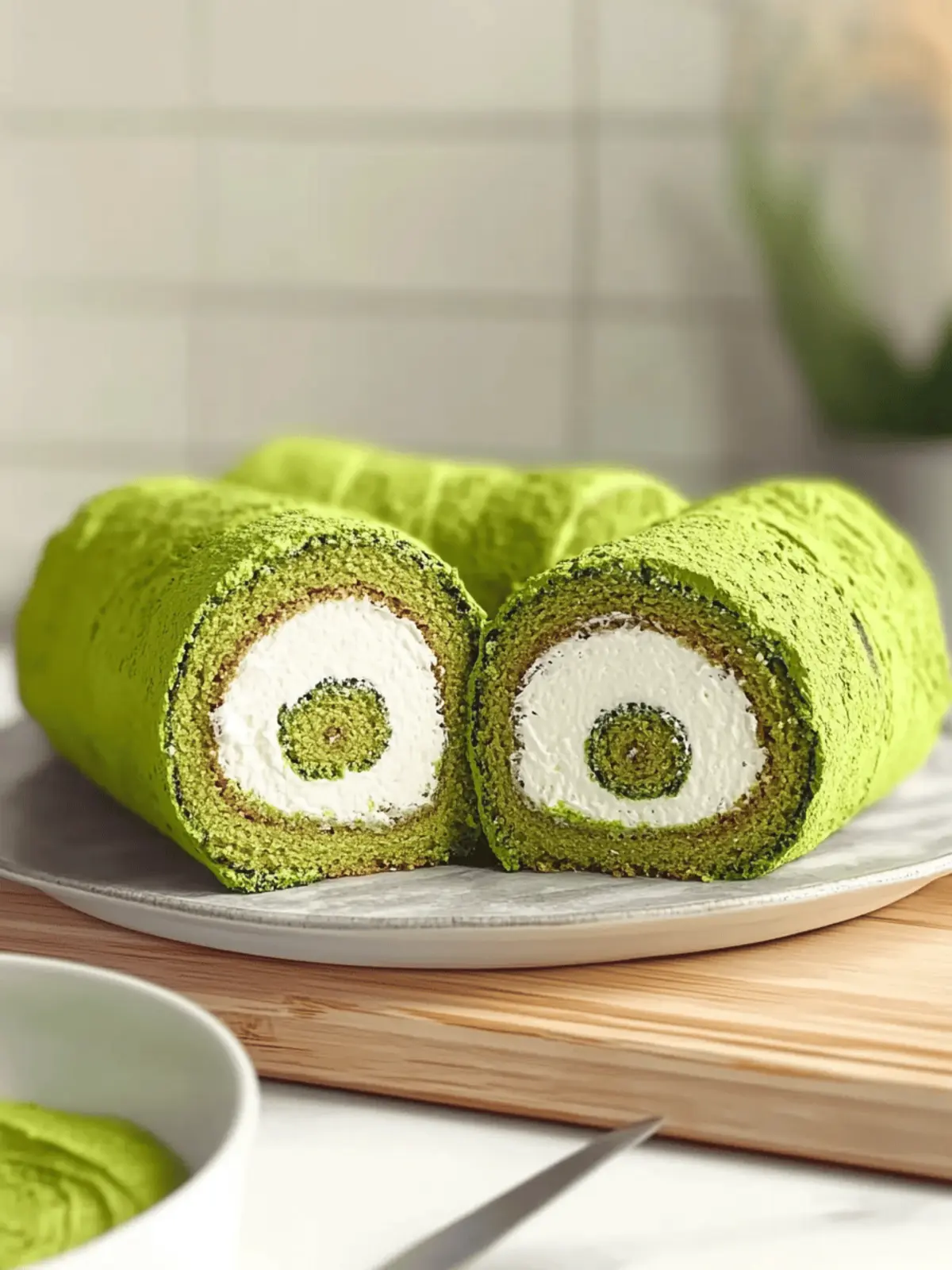 Matcha Roll Cake