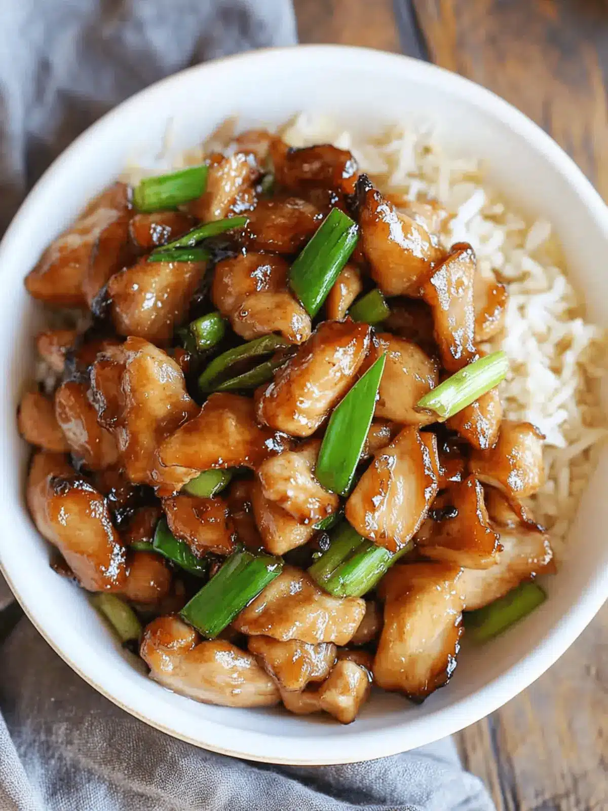 Chinese Scallion Chicken