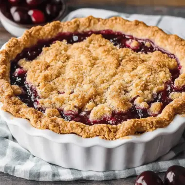 Irresistible Cherry Crumb Pie That Will Warm Your Heart 9 Cherry Crumb Pie