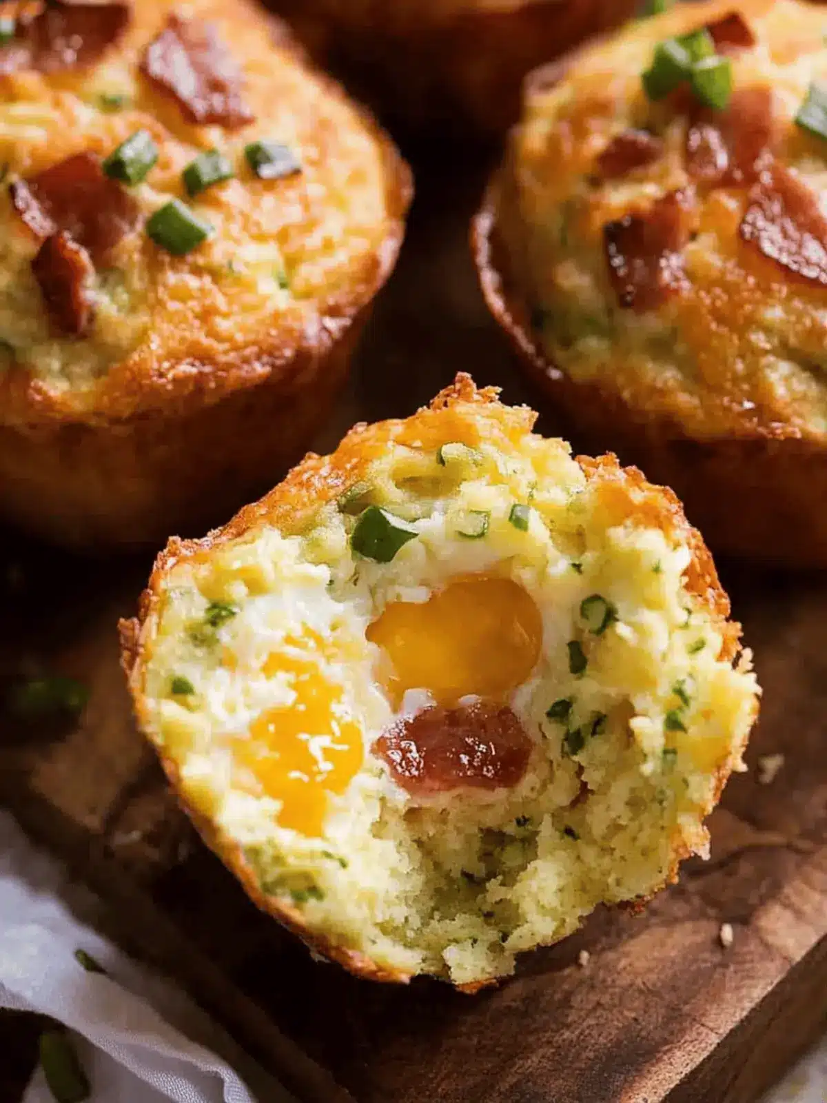 Bacon & Egg Breakfast Muffins