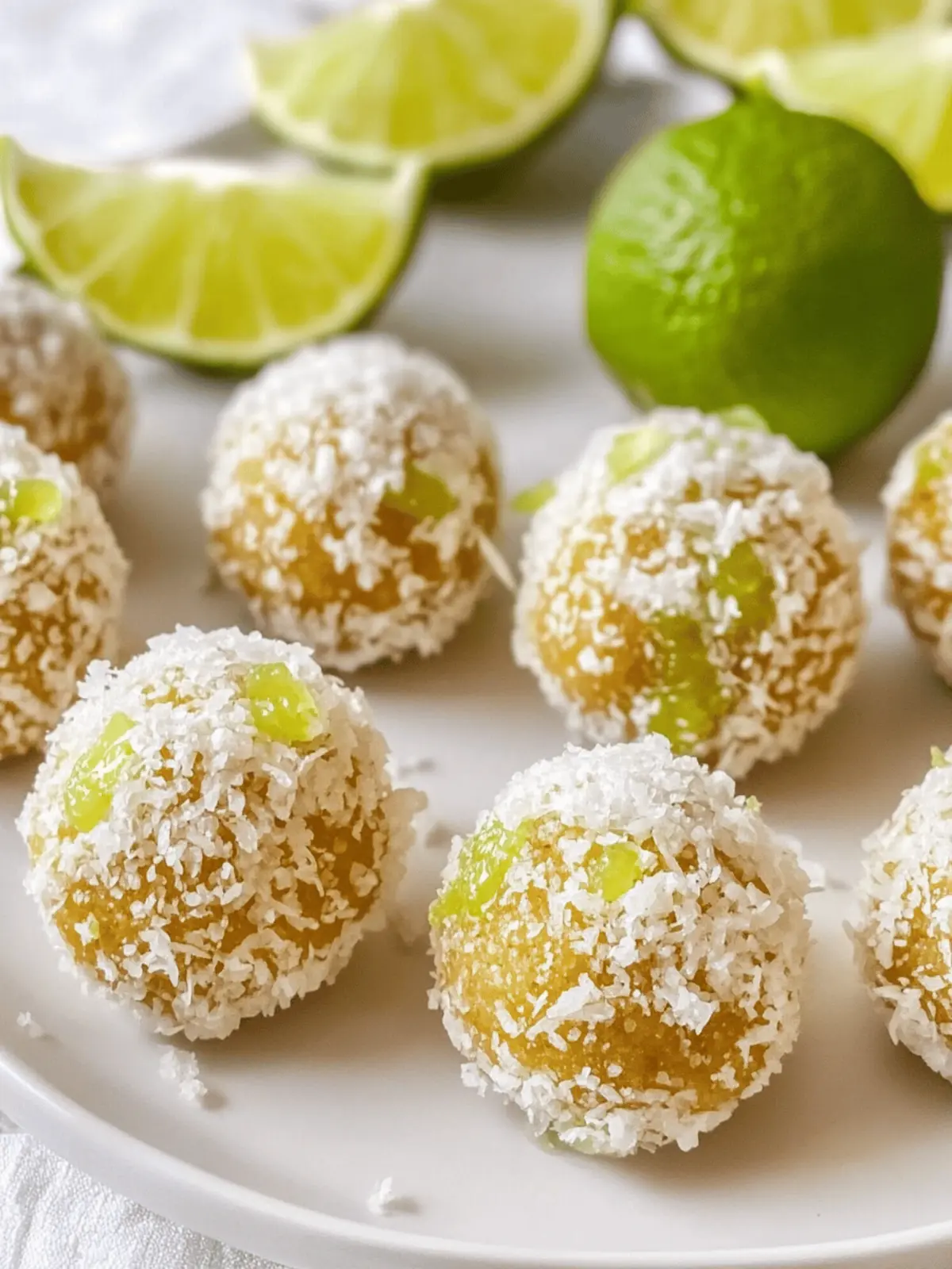 Key Lime Pie Energy Bites