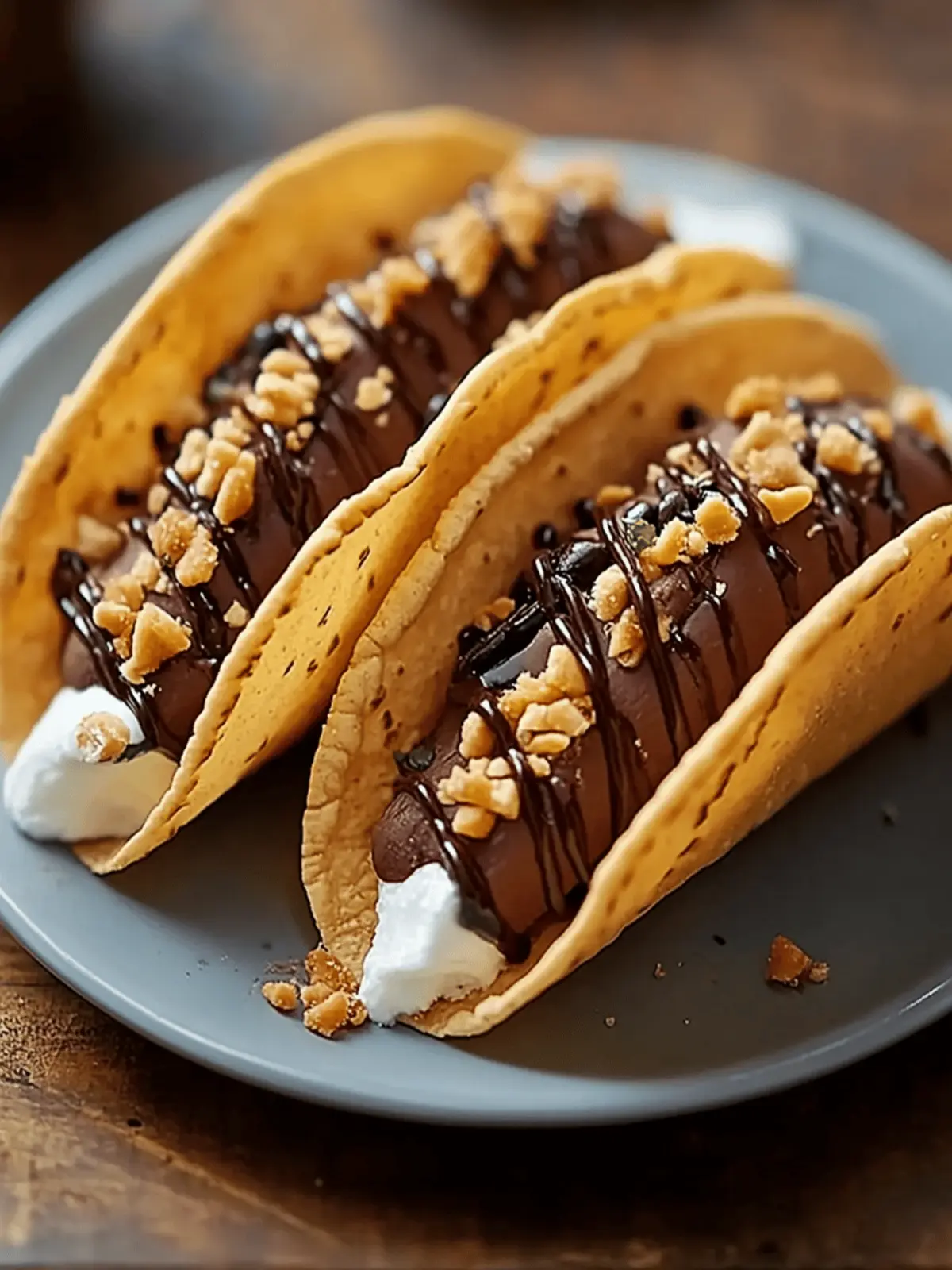 Homemade Choco Tacos