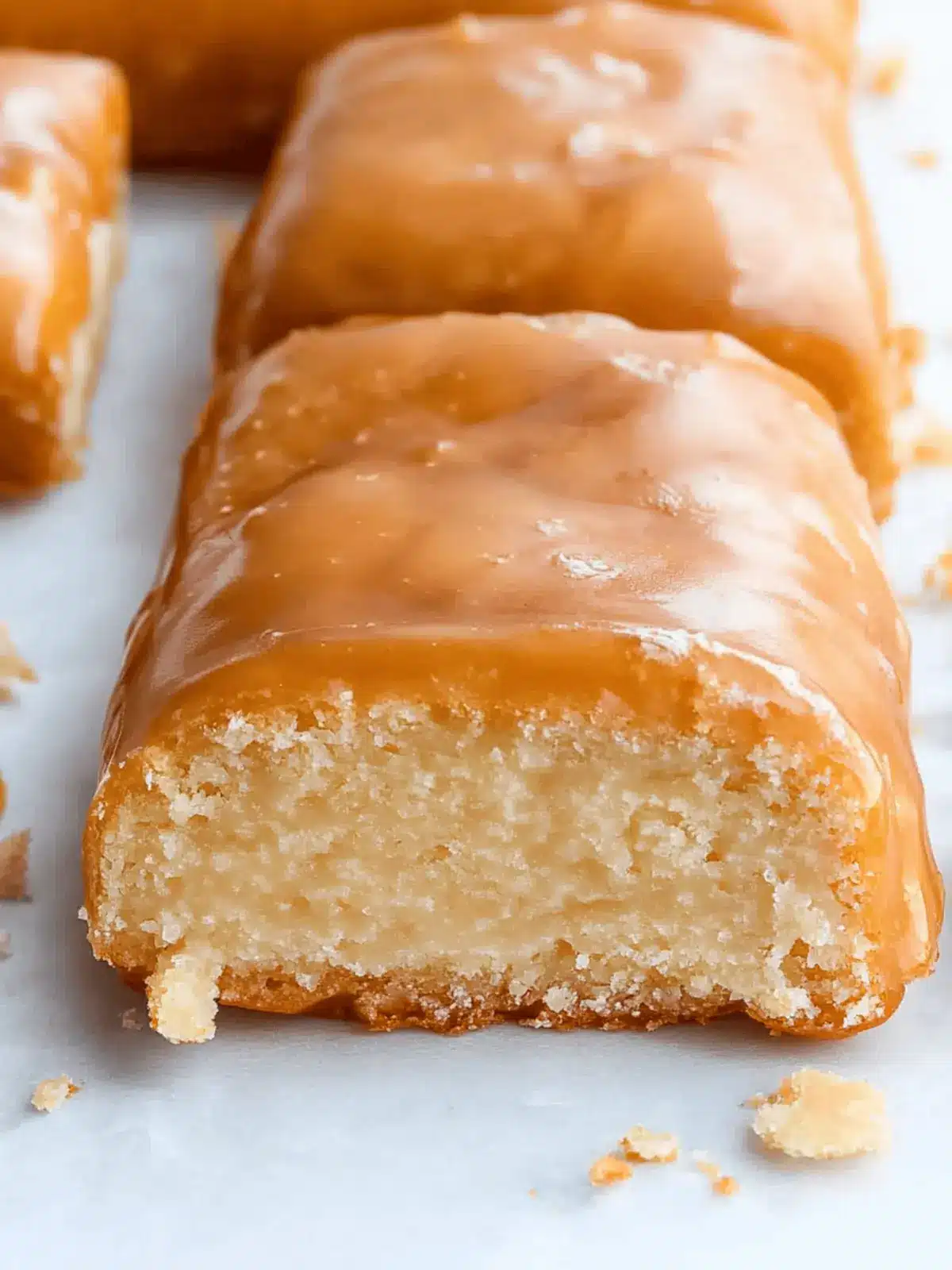 Maple Donut Bars