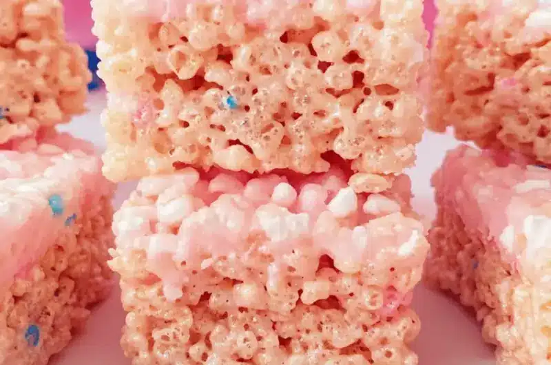 Cotton Candy Rice Krispie Treats